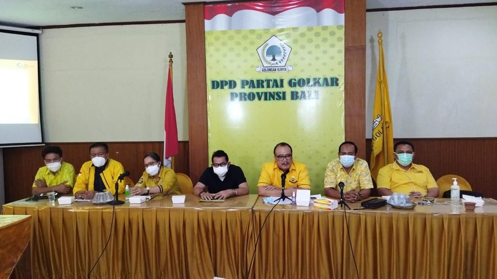 podiumnews.com-Aksi Kemanusiaan Golkar Bali Target Minimal Seribu Kantong Darah   